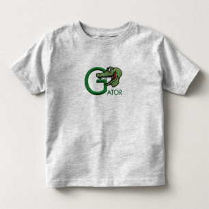 T-shirt Pour Les Tous Petits G est pour l'alligator
