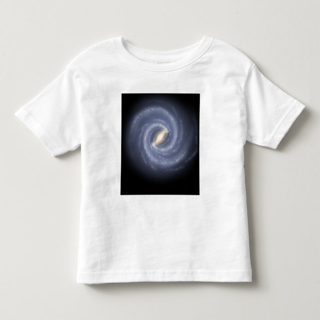 T-shirt Pour Les Tous Petits Galaxie de la Voie Lactée (Devant)