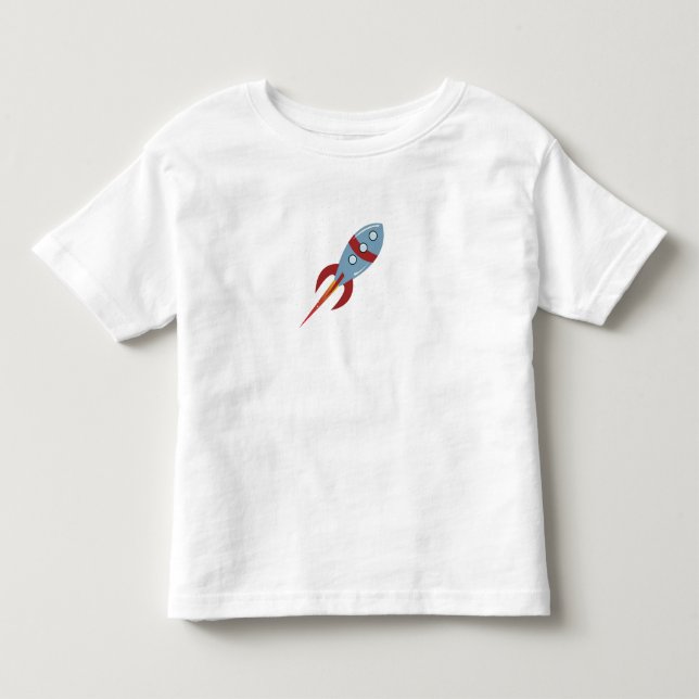 T-shirt Pour Les Tous Petits garçon de fusée (Devant)