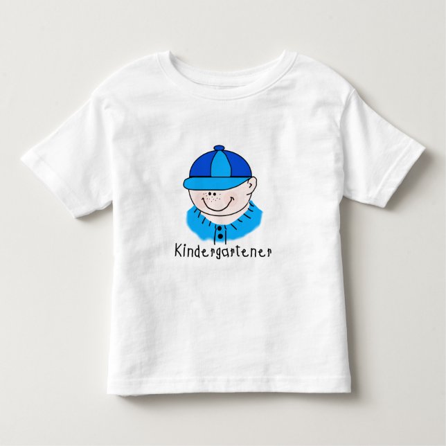 T-shirt Pour Les Tous Petits Garçon Kindergartner (Devant)