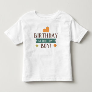 T-shirt Pour Les Tous Petits Garçon ou fille d'anniversaire de citrouilles et