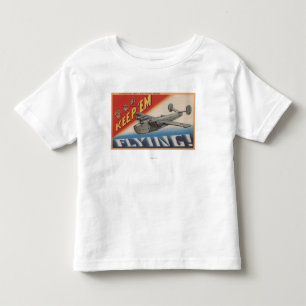 T-shirt Pour Les Tous Petits Gardez-les Flying/PB2Y-2