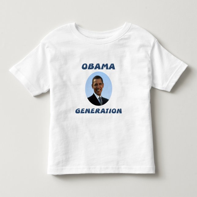 T-shirt Pour Les Tous Petits Génération d'Obama - enfant en bas âge (Devant)