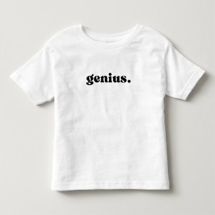 T-shirt Pour Les Tous Petits Génie