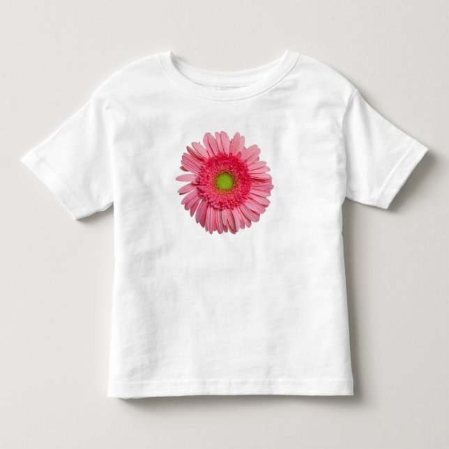 T-shirt Pour Les Tous Petits Gerbera Rose Daisy (Devant)