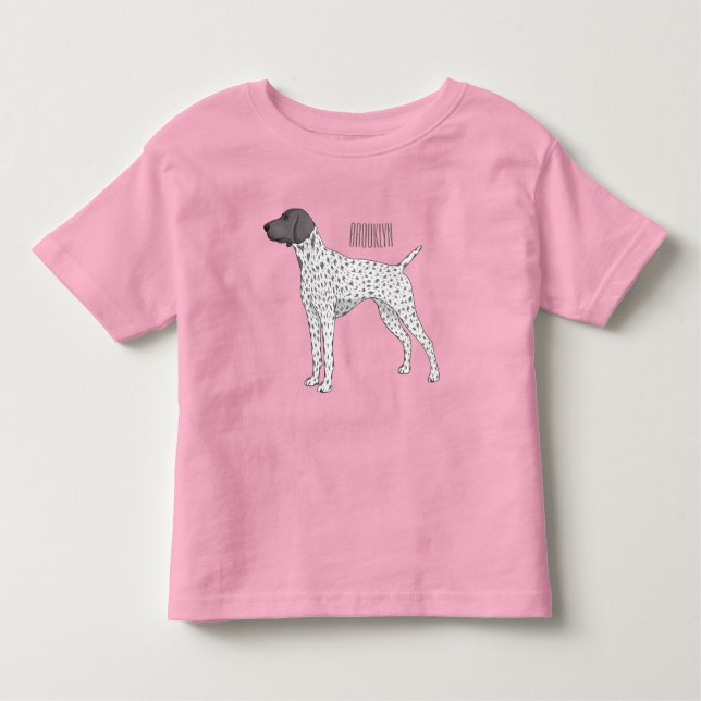 T-shirt Pour Les Tous Petits German Shorthred Pointer dog (Devant)