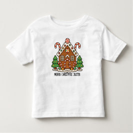 T-shirt Pour Les Tous Petits Gingerbread House