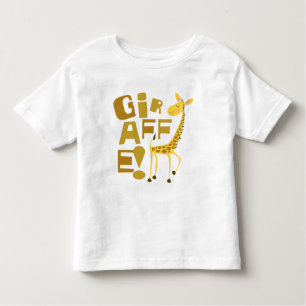 T-shirt Pour Les Tous Petits Girafe !
