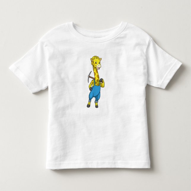 T-shirt Pour Les Tous Petits Giraffe de Miner (Devant)