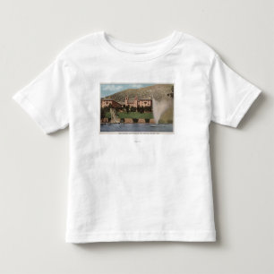 T-shirt Pour Les Tous Petits Glenwood Springs, Co - vue de l'hôtel Co et