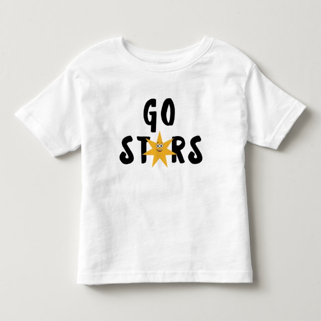 T-shirt Pour Les Tous Petits Go Stars Kids Tee (Devant)