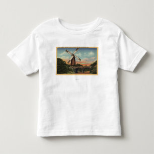 T-shirt Pour Les Tous Petits Golden Gate Park, le moulin à vent néerlandais