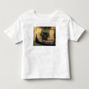 T-shirt Pour Les Tous Petits Gondole et restaurant, Venise, Vénétie, Italie