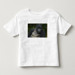 T-shirt Pour Les Tous Petits Gorille des montagnes et dos argenté