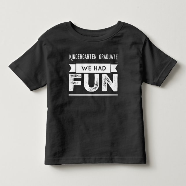 T-shirt Pour Les Tous Petits Graduation de la maternelle (Devant)