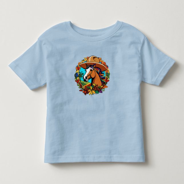 T-shirt Pour Les Tous Petits Graines de café colombiennes (Devant)