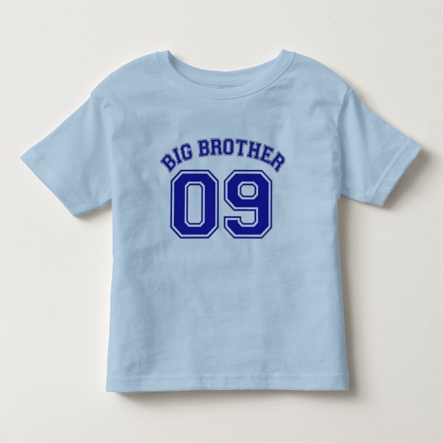 T-shirt Pour Les Tous Petits grand frère 09 (Devant)