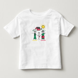T-shirt Pour Les Tous Petits Grand-maman et moi de grand-papa