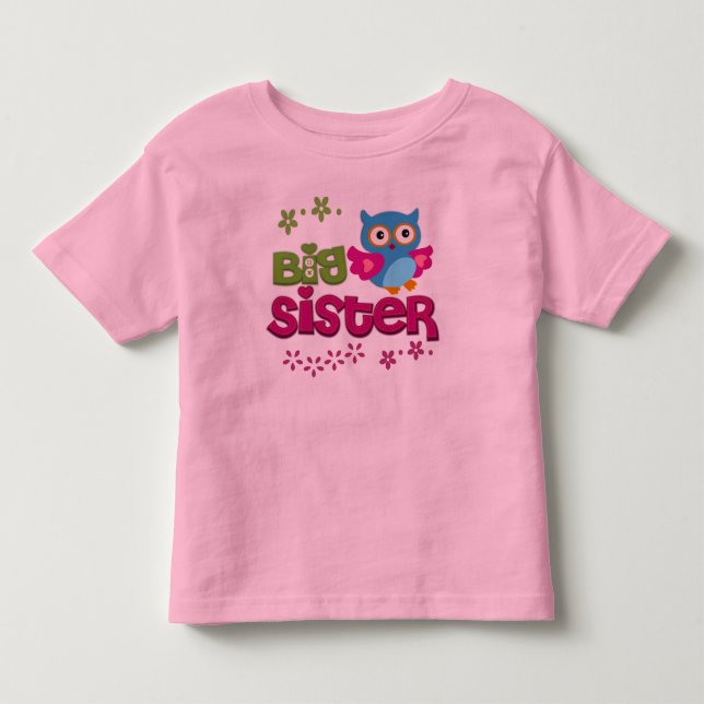 T-shirt Pour Les Tous Petits Grande soeur (Devant)