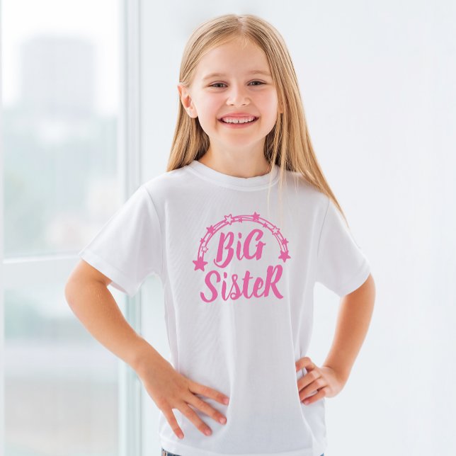 T-shirt Pour Les Tous Petits Grande Sœur (Big Sister T-shirt)