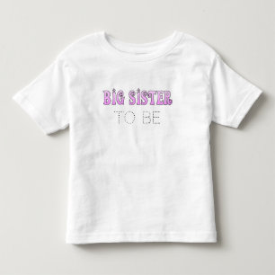 T-shirt Pour Les Tous Petits Grande soeur à être robe de faire-part