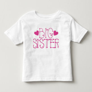 T-shirt Pour Les Tous Petits Grande soeur de coeur