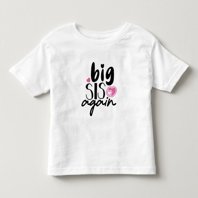 T-shirt Pour Les Tous Petits Grande Sœur Encore (Devant)