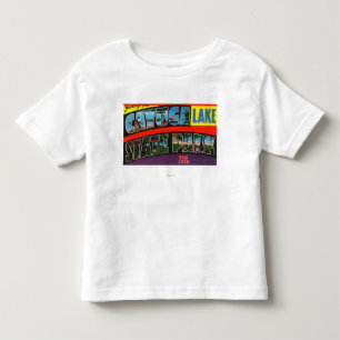 T-shirt Pour Les Tous Petits Grandes scènes de lettre, salutations de 4