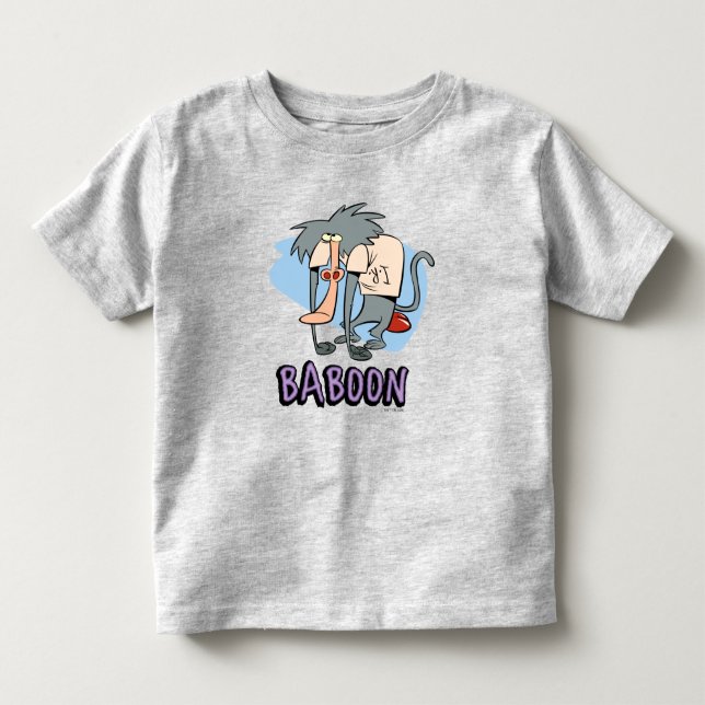 T-shirt Pour Les Tous Petits Graphique de caractères I.R. Baboon (Devant)
