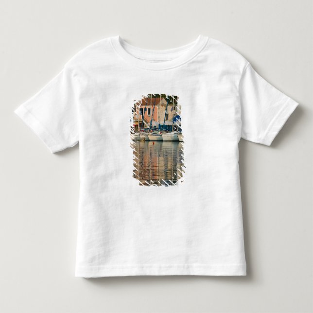 T-shirt Pour Les Tous Petits GRÈCE, Ioniennes, KEFALONIA, Fiskardo : (Devant)