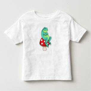 T-shirt Pour Les Tous Petits Grenouille au champignon