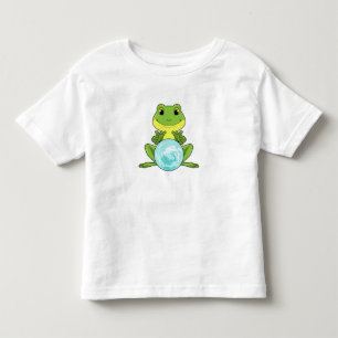 T-shirt Pour Les Tous Petits Grenouille avec boule de cristal