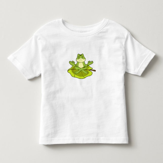 T-shirt Pour Les Tous Petits Grenouille en Méditerranée (Devant)