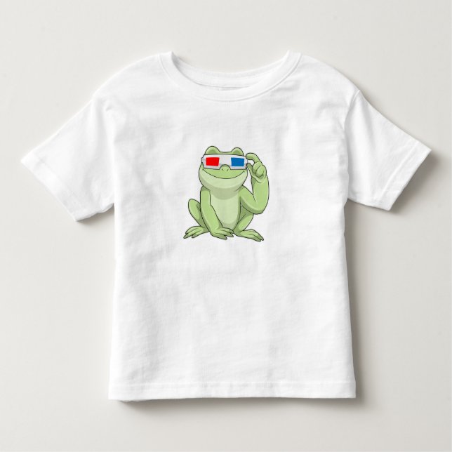 T-shirt Pour Les Tous Petits Grenouille Glasses (Devant)