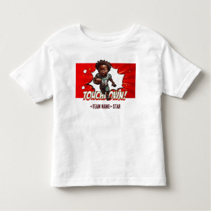 T-shirt Pour Les Tous Petits Gridiron Goal Getter #25Customizabl2 de [Nom de l'