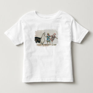 T-shirt Pour Les Tous Petits Grimaldi et l'alpaga, dans la pantomime populaire