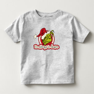 T-shirt Pour Les Tous Petits Grinch Je suis toujours en saison