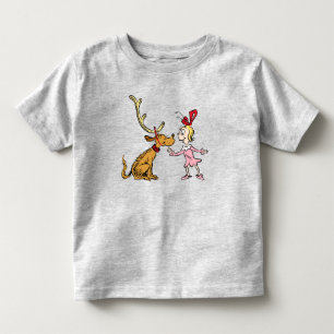 T-shirt Pour Les Tous Petits Grinch Max & Cindy Lou Who