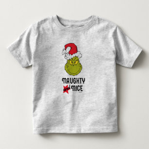 T-shirt Pour Les Tous Petits Grinch Méchants et Gentils