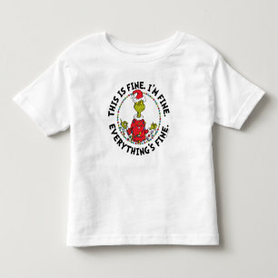T-shirt Pour Les Tous Petits Grinch Tout va bien