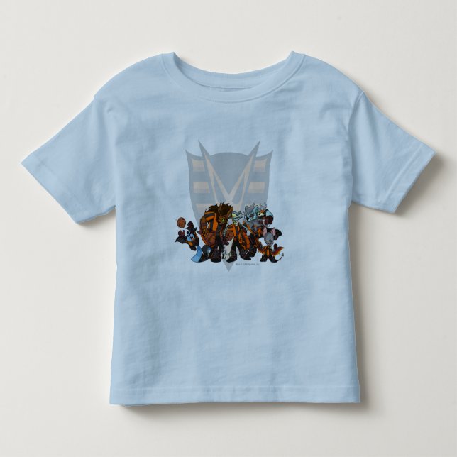 T-shirt Pour Les Tous Petits Groupe hanté par équipe en bois (Devant)