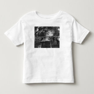 T-shirt Pour Les Tous Petits Groupe mangeant de grands morceaux de pastèque