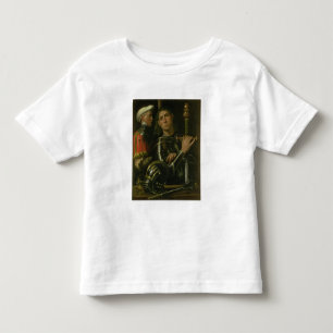 T-shirt Pour Les Tous Petits Guerrier avec le marié (huile)