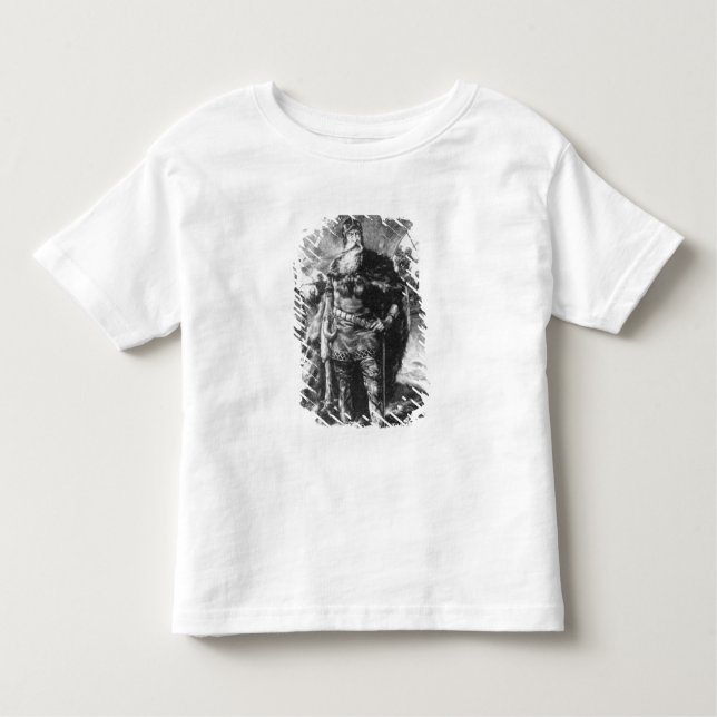 T-shirt Pour Les Tous Petits Guerrier de Viking (Devant)