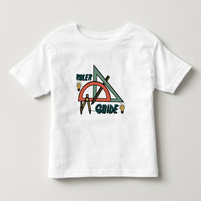 T-shirt Pour Les Tous Petits Guide de règle, école secondaire (Devant)