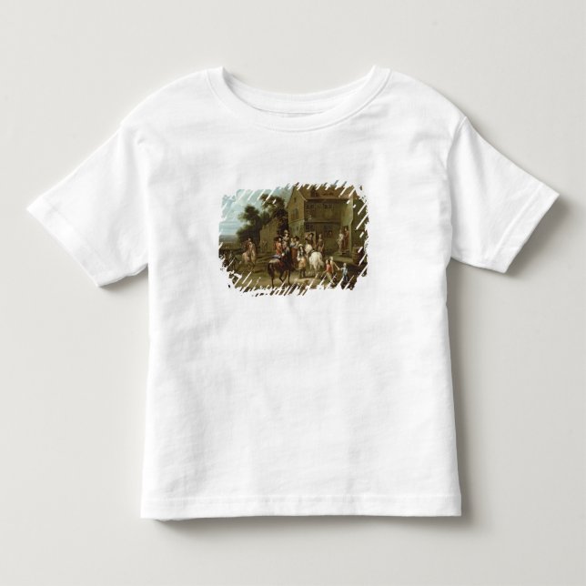 T-shirt Pour Les Tous Petits Guillaume d'Orange avec les chasseurs (Devant)