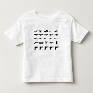 T-shirt Pour Les Tous Petits Guns
