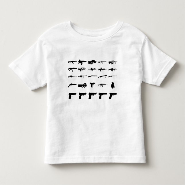 T-shirt Pour Les Tous Petits Guns (Devant)