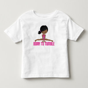 T-shirt Pour Les Tous Petits Gymnaste - Afro-Américain