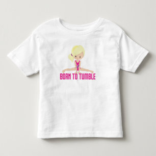 T-shirt Pour Les Tous Petits Gymnaste - Blonde